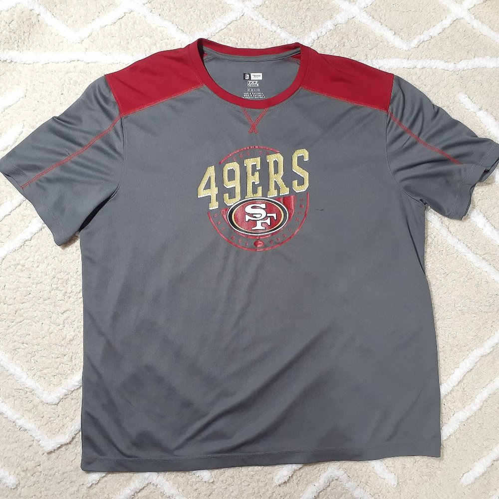 NFL Team Apparel TX3 COOL Dry Fit Mens 2XL Short Sleeve Athletic Shirt Like New